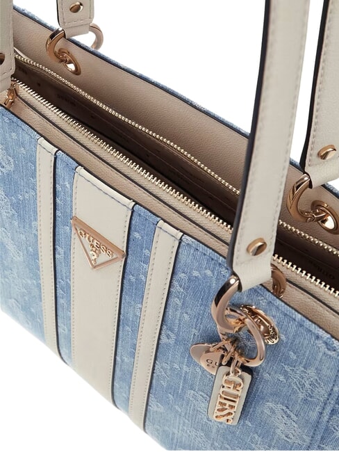 NOELLE 2 Tragetasche mit zwei Henkeln Denim-Logo - Damentaschen