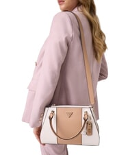 GUESS NOELLE 2  Mini-Handtasche mit Schultergurt Cremewei&szlig;/Beige - Damentaschen - 7