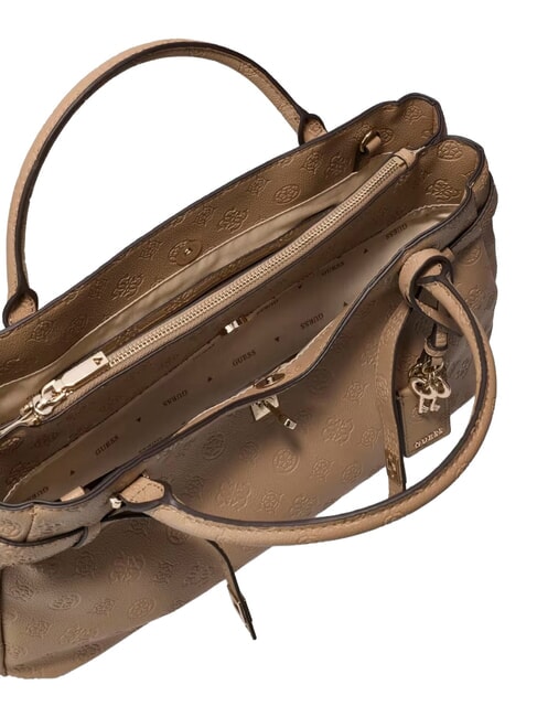 ELLA Handtasche mit Schulterriemen beige Logo - Damentaschen