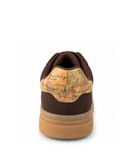 ALVIERO MARTINI PRIMA CLASSE GEO Turnschuhe Dunkelbraun/Geobeige - Damenschuhe - 4