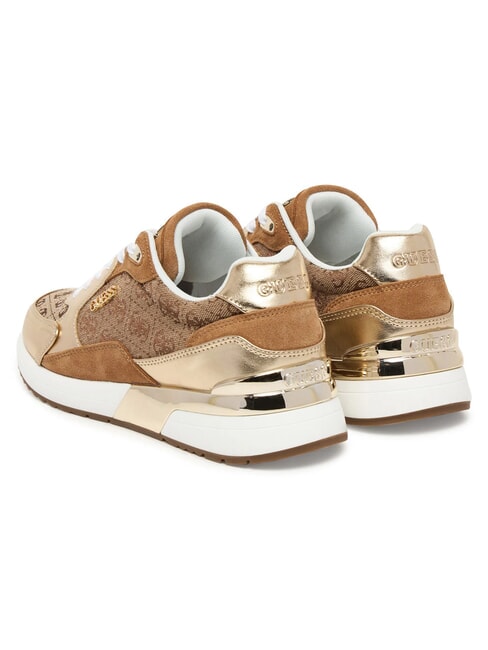MOXEA19 Turnschuhe beige/platin - Damenschuhe