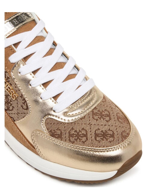 MOXEA19 Turnschuhe beige/platin - Damenschuhe