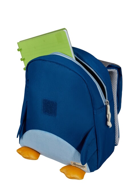 HAPPY SAMMIES ECO Kinderrucksack Pinguin Peter - Rucks&auml;cke f&uuml;r Schule &amp; Freizeit