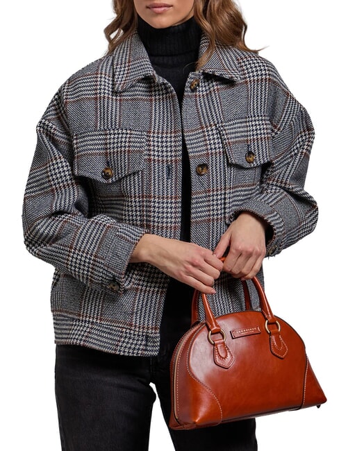 MAGDA Handtasche mit Schulterriemen Safran/Gold - Damentaschen