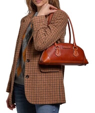 THE BRIDGE MAGDA Schultertasche, Leder Safran/Gold - Damentaschen - 2