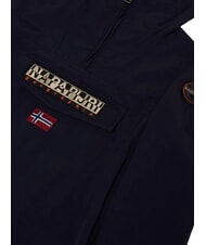 NAPAPIJRI K RAINFOREST SUM 4 Windjacke mit Kapuze und Vordertasche blu marine - Kinder Jacken - 4