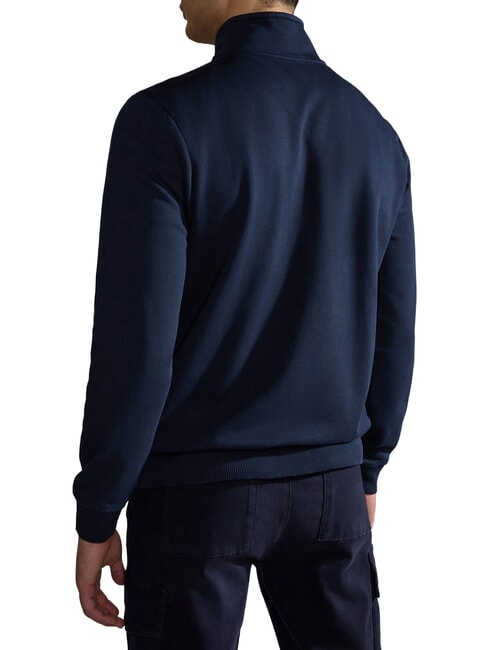 BALIS FZ Sweatshirt mit hohem Kragen und Rei&szlig;verschluss blu marine - Sweatshirts Herren