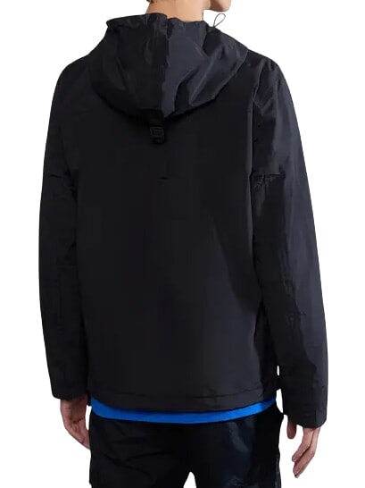 K RAINFOREST SUM 4 Windjacke mit Kapuze und Vordertasche schwarz 041 - Kinder Jacken