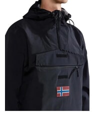 NAPAPIJRI K RAINFOREST SUM 4 Windjacke mit Kapuze und Vordertasche schwarz 041 - Kinder Jacken - 3
