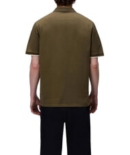 NAPAPIJRI E-BADGE SS 1 Kurzarm-Poloshirt Dunkelolivgr&uuml;n - Herren-Polo-Shirts/Herren-Polo-Shirt/Herrenpoloshirt/Herrenpoloshirts - 2