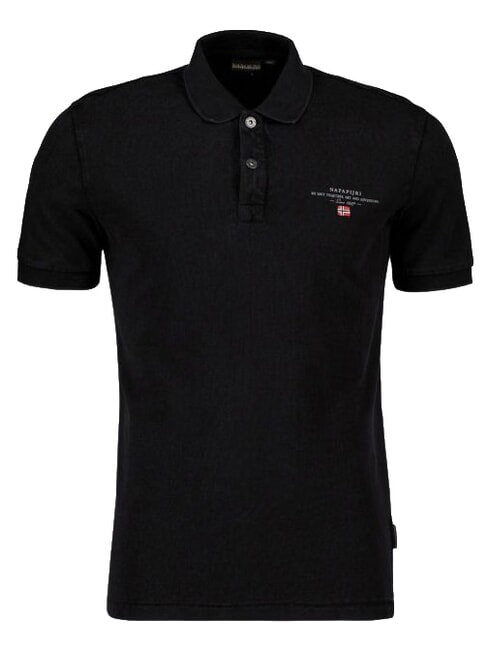 ELBAS 4 Kurz&auml;rmliges Poloshirt aus Baumwolle schwarz 041 - Herren-Polo-Shirts/Herren-Polo-Shirt/Herrenpoloshirt/Herrenpoloshirts