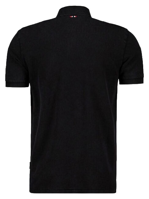 ELBAS 4 Kurz&auml;rmliges Poloshirt aus Baumwolle schwarz 041 - Herren-Polo-Shirts/Herren-Polo-Shirt/Herrenpoloshirt/Herrenpoloshirts