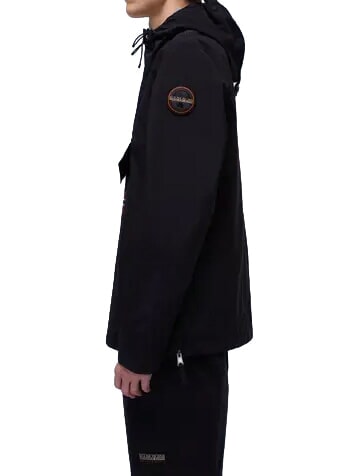 RAINFOREST M SUM 3 Jacke mit Kapuze und Vordertasche schwarz 041 - Herrenjacken