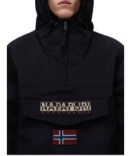 NAPAPIJRI RAINFOREST M SUM 3 Jacke mit Kapuze und Vordertasche schwarz 041 - Herrenjacken - 4