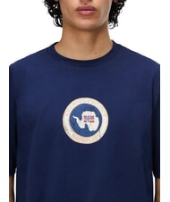 NAPAPIJRI S-PHOS SS Kurzarm-T-Shirt Marineakademie - Herren-T-Shirts - 4