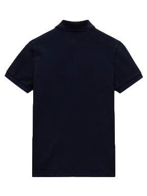 K ELBAS 5 Kurz&auml;rmeliges Poloshirt aus reiner Baumwolle blu marine - Kinder-T-Shirt