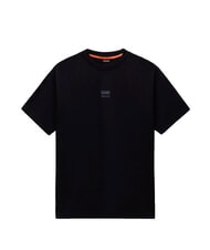 NAPAPIJRI S-ELEVATED LOGO SS Baumwoll-T-Shirt schwarze Sch&ouml;nheit - Herren-T-Shirts - 3