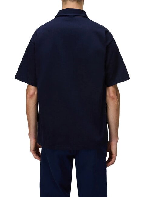 E-ELEVATED LOGO SS Poloshirt aus Baumwolle blu marine - Herren-Polo-Shirts/Herren-Polo-Shirt/Herrenpoloshirt/Herrenpoloshirts