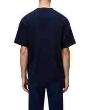 NAPAPIJRI S-ELEVATED LOGO SS Baumwoll-T-Shirt blu marine - Herren-T-Shirts - 2