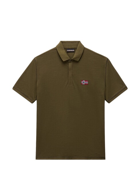 EBEA 3 Poloshirt aus Baumwolle Dunkelolivgr&uuml;n - Herren-Polo-Shirts/Herren-Polo-Shirt/Herrenpoloshirt/Herrenpoloshirts