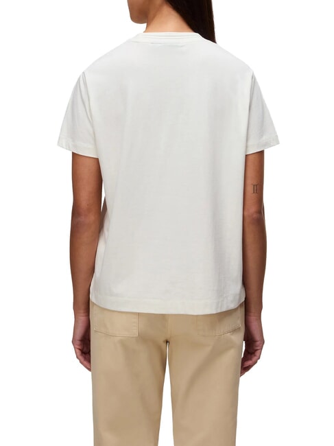 S-CLARAO SS Baumwoll-T-Shirt wei&szlig;es Fl&uuml;stern - T-Shirts und Tops f&uuml;r Damen