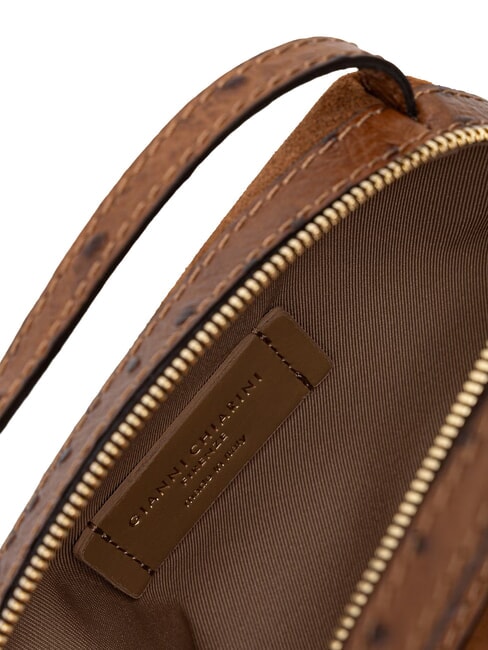 ALIFA Mini-Handtasche mit Schulterriemen Cognac - Damentaschen