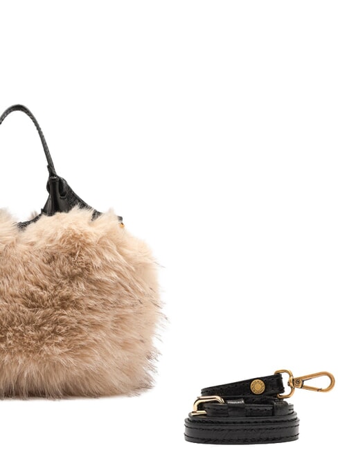 DUA Mini-Handtasche mit Schulterriemen Alabaster - Damentaschen