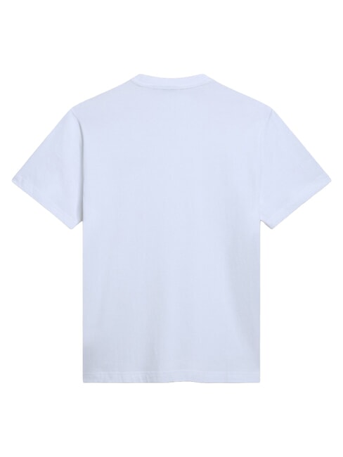 S-KASBA Kurzarm-T-Shirt aus reiner Baumwolle Helles Weiss - Herren-T-Shirts