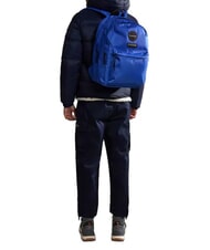 NAPAPIJRI H-VOYAGE DP Rucksack mit doppelter Vordertasche blau blendend - Rucks&auml;cke f&uuml;r Schule &amp; Freizeit - 3