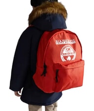 NAPAPIJRI HAPPY DAYPACK 5 Rucksack mit Vordertasche und Logo Orangen-Ton - Rucks&auml;cke f&uuml;r Schule &amp; Freizeit - 2