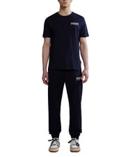 NAPAPIJRI S-KASBA Kurzarm-T-Shirt aus reiner Baumwolle blu marine - Herren-T-Shirts - 4
