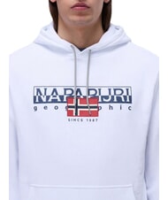 NAPAPIJRI B-AYLMER Kapuzenpullover Helles Weiss - Sweatshirts Herren - 3
