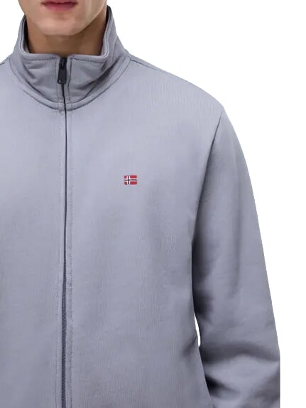 BALIS FZ SUM Sweatshirt mit Rei&szlig;verschluss Haifischhaut - Sweatshirts Herren