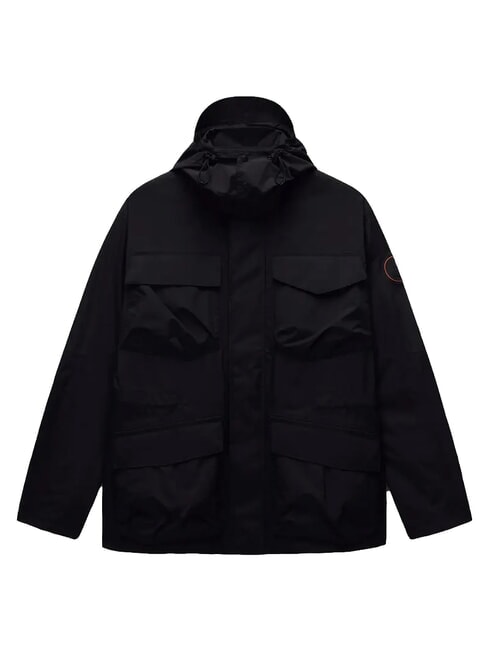 A-RIVALTO FIELD Kapuzenjacke schwarze Sch&ouml;nheit - Herrenjacken