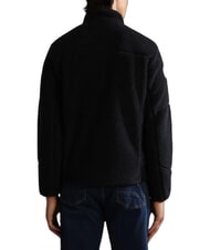 NAPAPIJRI YUPIK FZ 3 Fleecejacke mit Rei&szlig;verschluss und Logo schwarz 041 - Sweatshirts Herren - 2
