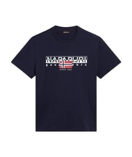 NAPAPIJRI S-AYLMER Baumwoll-T-Shirt blu marine - Herren-T-Shirts - 5