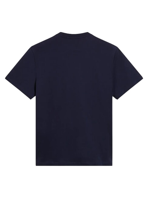 S-AYLMER Baumwoll-T-Shirt blu marine - Herren-T-Shirts