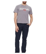 NAPAPIJRI S-AYLMER Baumwoll-T-Shirt Haifischhaut - Herren-T-Shirts - 3