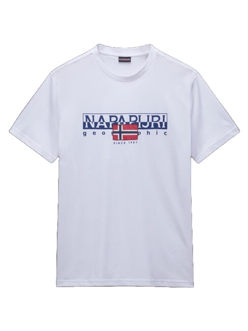 S-AYLMER Baumwoll-T-Shirt Helles Weiss - Herren-T-Shirts
