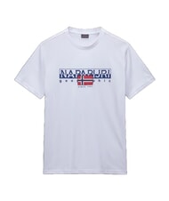 NAPAPIJRI S-AYLMER Baumwoll-T-Shirt Helles Weiss - Herren-T-Shirts - 4