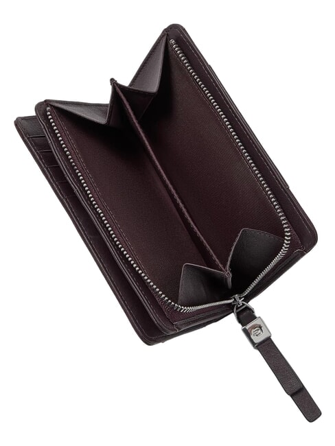 LYRA Ledergeldb&ouml;rse Burgunder 2 - Brieftaschen Damen