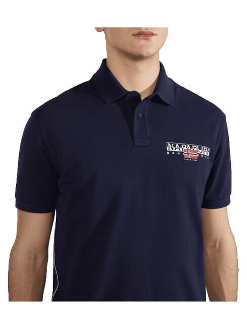 E-AYLMER Kurzarm-Poloshirt blu marine - Herren-Polo-Shirts/Herren-Polo-Shirt/Herrenpoloshirt/Herrenpoloshirts