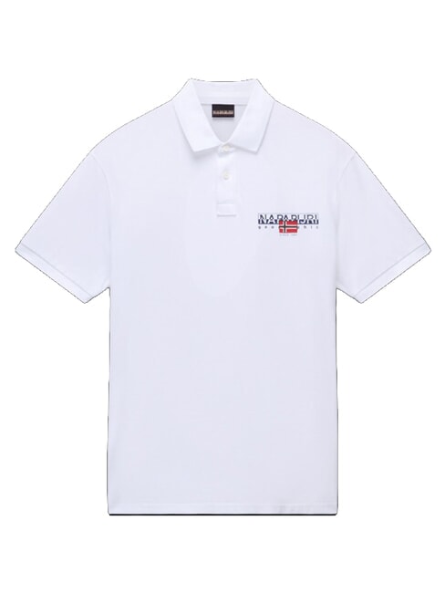 E-AYLMER Kurzarm-Poloshirt Helles Weiss - Herren-Polo-Shirts/Herren-Polo-Shirt/Herrenpoloshirt/Herrenpoloshirts