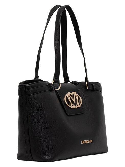 OVAL FRIEZE Shopperin mit Clutch Schwarz - Damentaschen