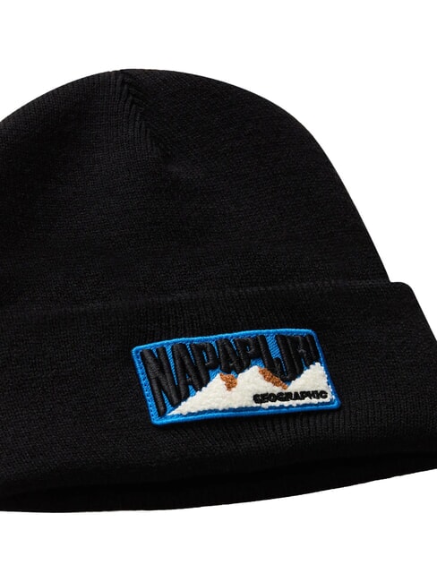 F-MONTEPIANA Hut mit Umschlag schwarze Sch&ouml;nheit - M&uuml;tzen/H&uuml;te