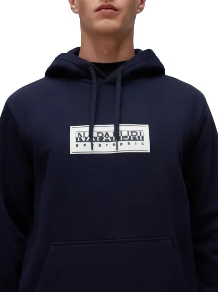 B-BOX LOGO H Kapuzenpullover blu marine - Sweatshirts Herren