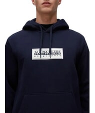 NAPAPIJRI B-BOX LOGO H Kapuzenpullover blu marine - Sweatshirts Herren - 3