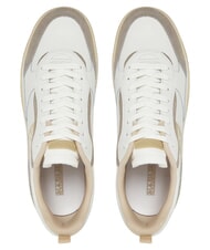 NAPAPIJRI S5DUST01 Ledersneakers wei&szlig;/beige - Herrenschuhe - 4