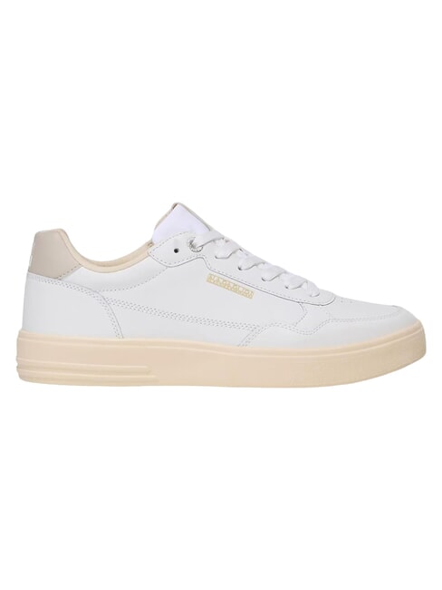 S5BARK12 Ledersneakers wei&szlig;/beige - Herrenschuhe
