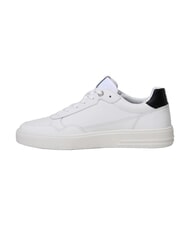 NAPAPIJRI S5BARK12 Ledersneakers wei&szlig;/schwarz - Herrenschuhe - 5